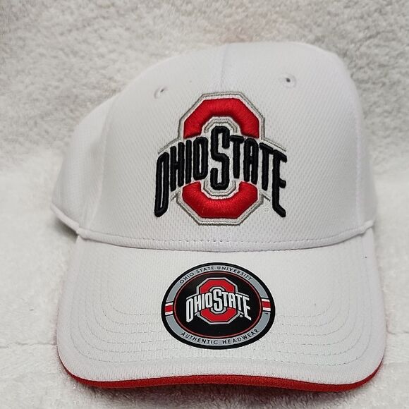 The Ohio State University Buckeyes Velcroback Hat - New - Picture 1 of 8